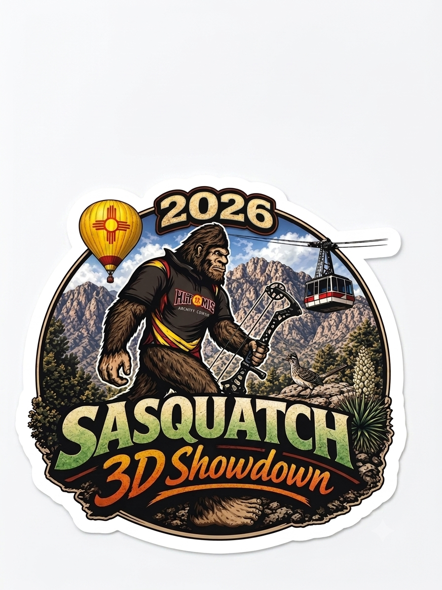 Sasquatch 3D Showdown Decals Stickers