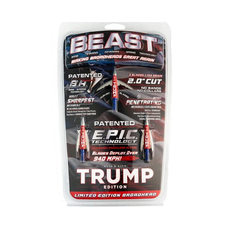Beast Broadheads - Trump Edition