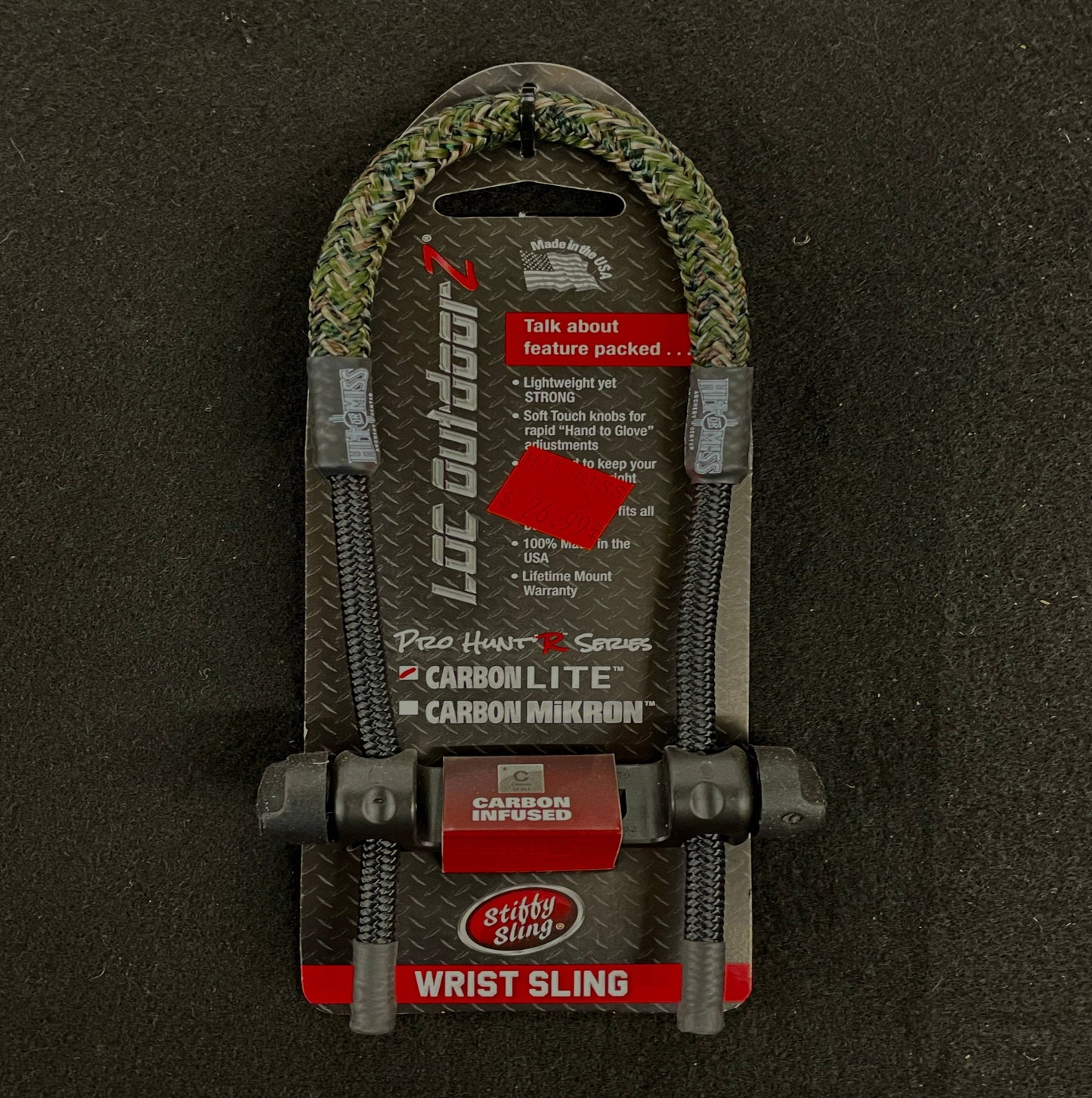Loc OutdoorZ Carbon Lite Wrist Sling