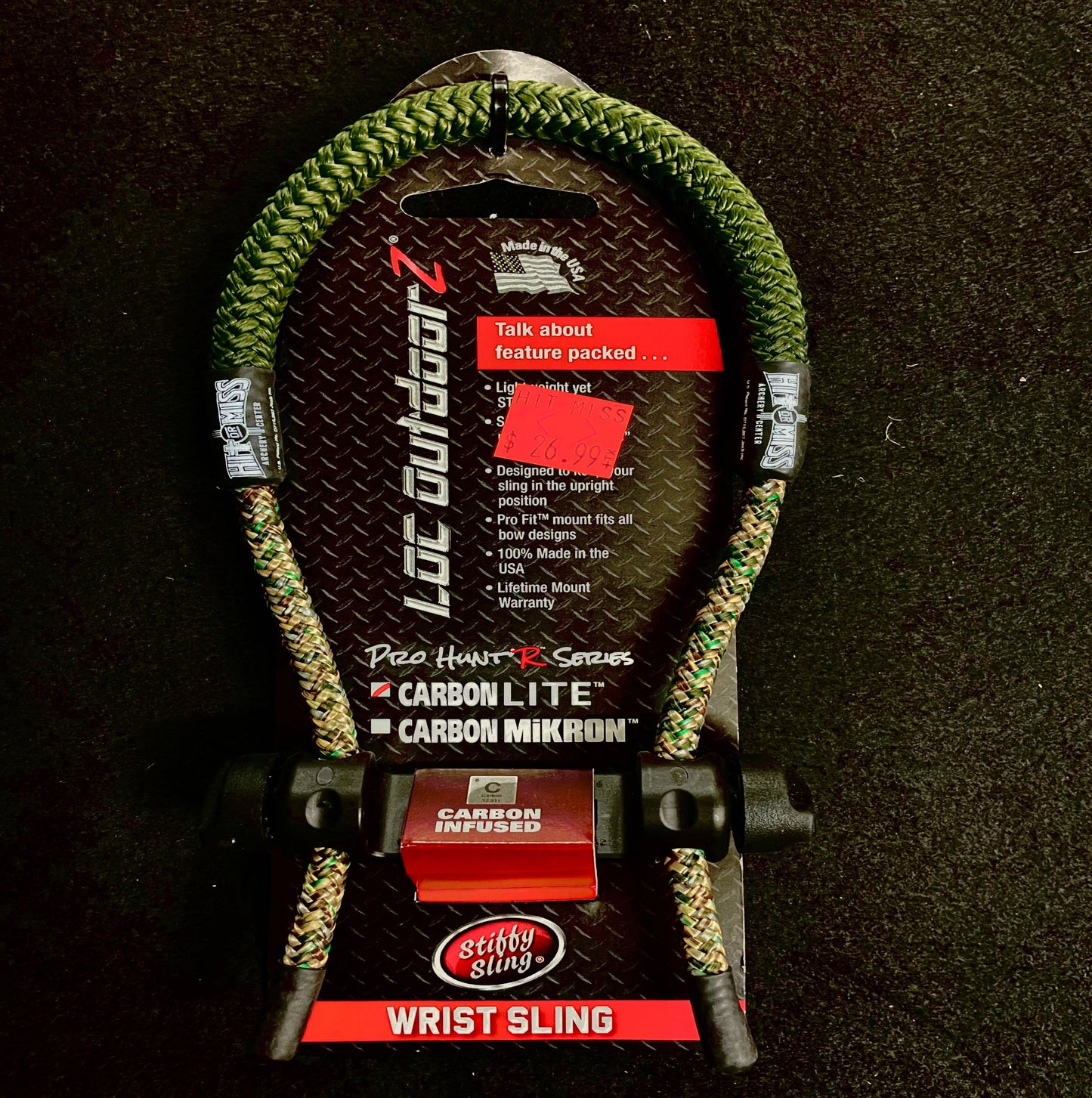 Loc OutdoorZ Carbon Lite Wrist Sling