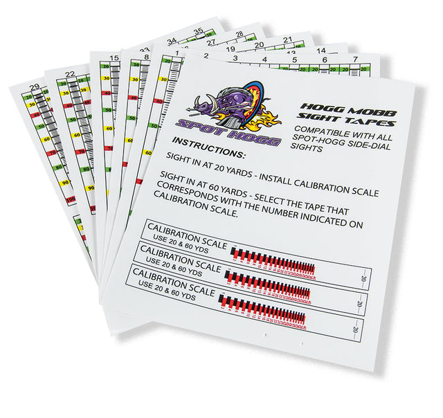 Spot Hogg Sight Tapes Standard