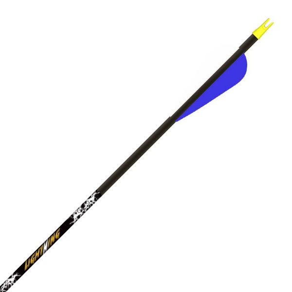 Gold Tip Lightning Youth Fletched Arrows