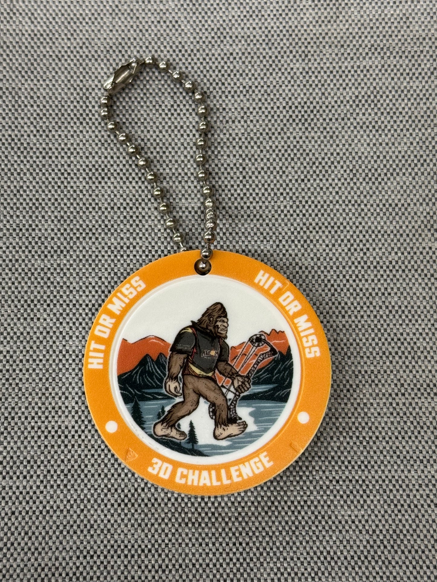 Hit or Miss 3D Challenge Keychains