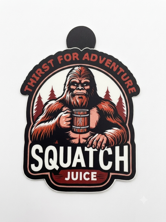 Squatch Juice Sticker